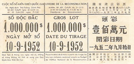 Người đàn ông buồn bã vì thua xổ số