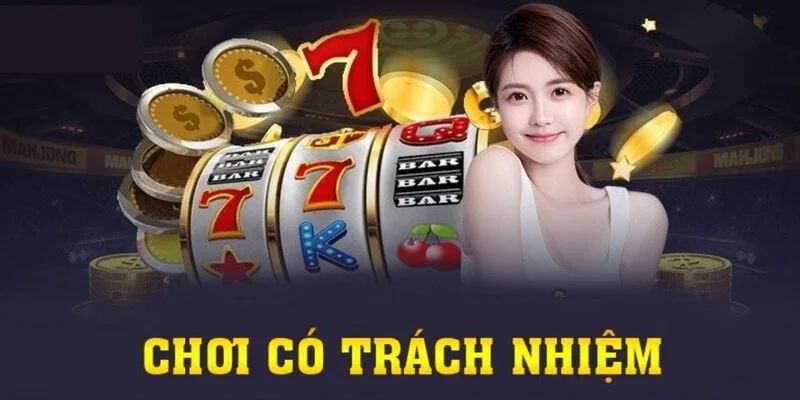Biểu tượng cờ bạc có trách nhiệm với thông điệp chơi có giới hạn